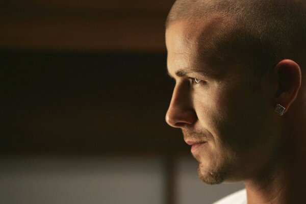 David Beckham est devenu un homme chauve
