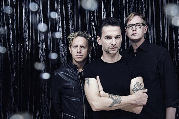 Brutal trio Depeche mode