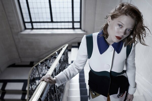 Séance photo de l actrice Léa Seydoux