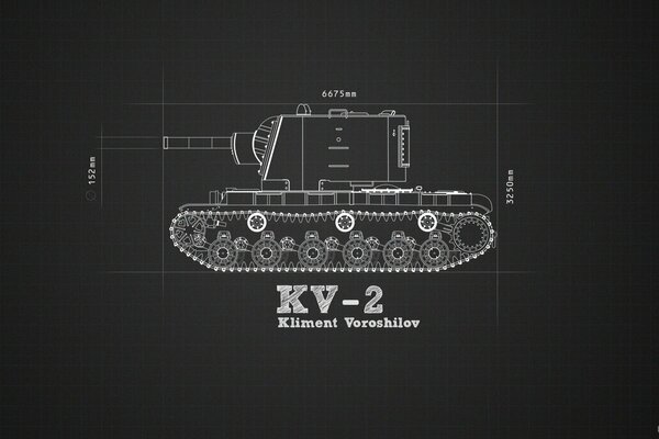 Char soviétique KV-2 Voroshilov
