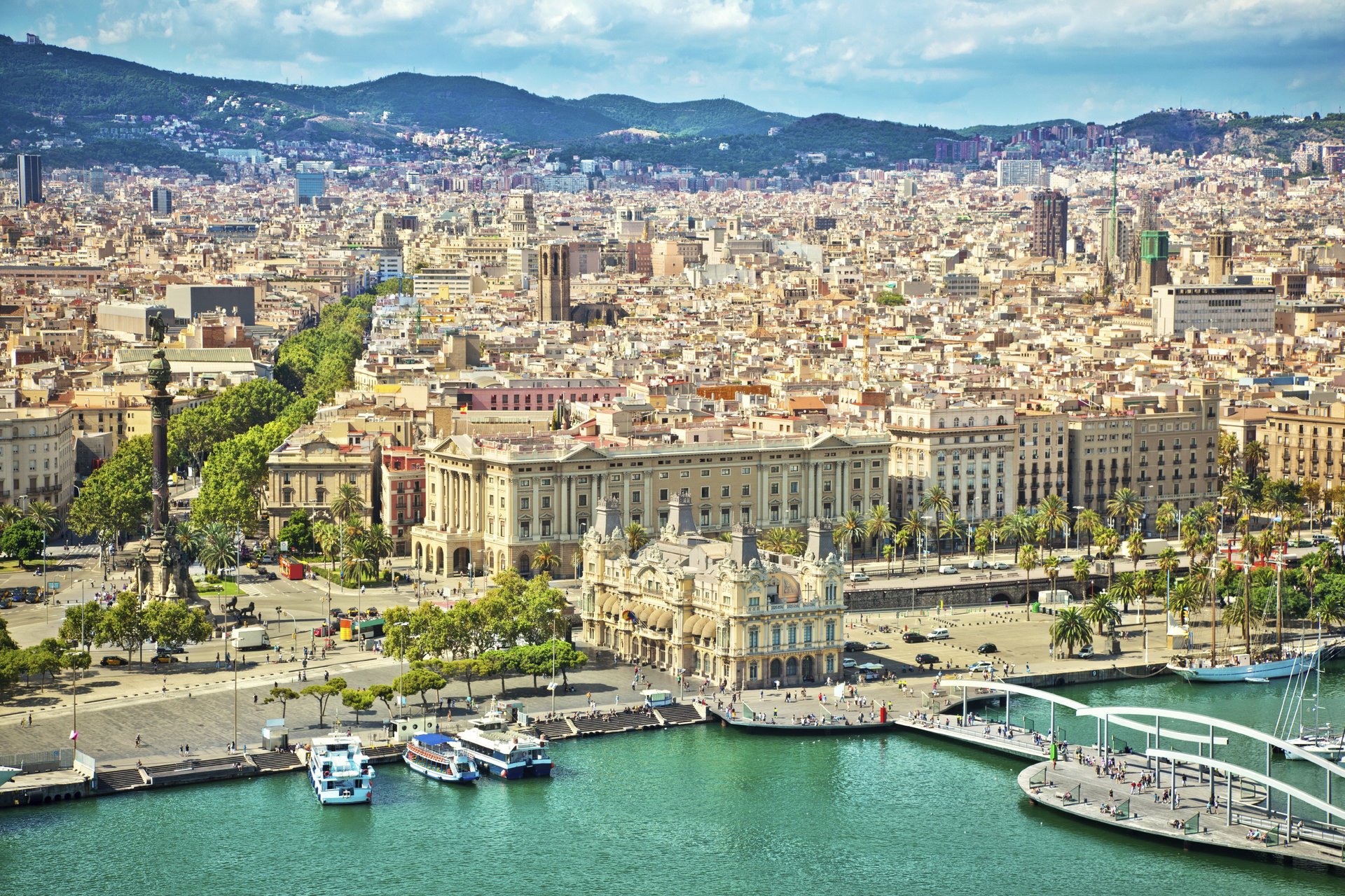 barcelone espagne promenade