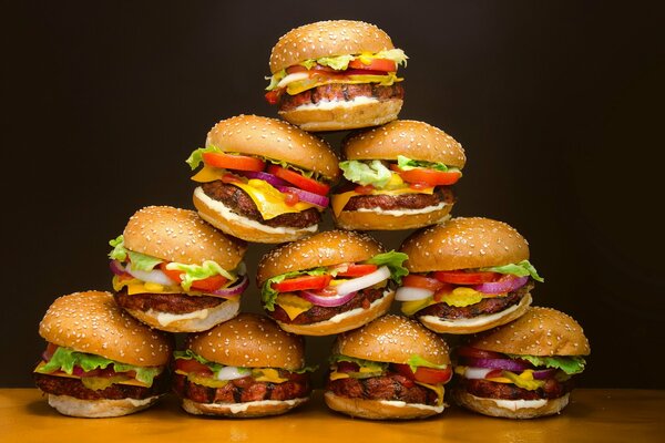 Nourriture hamburger escalope pain