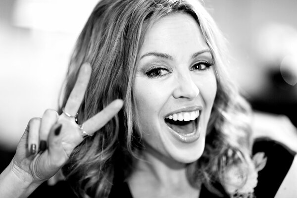 La chanteuse australienne Kylie Minogue