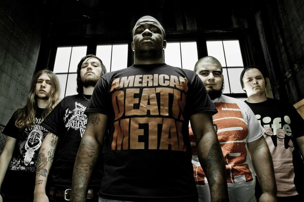 Groupe de musique oceano, deathcore, grindcore