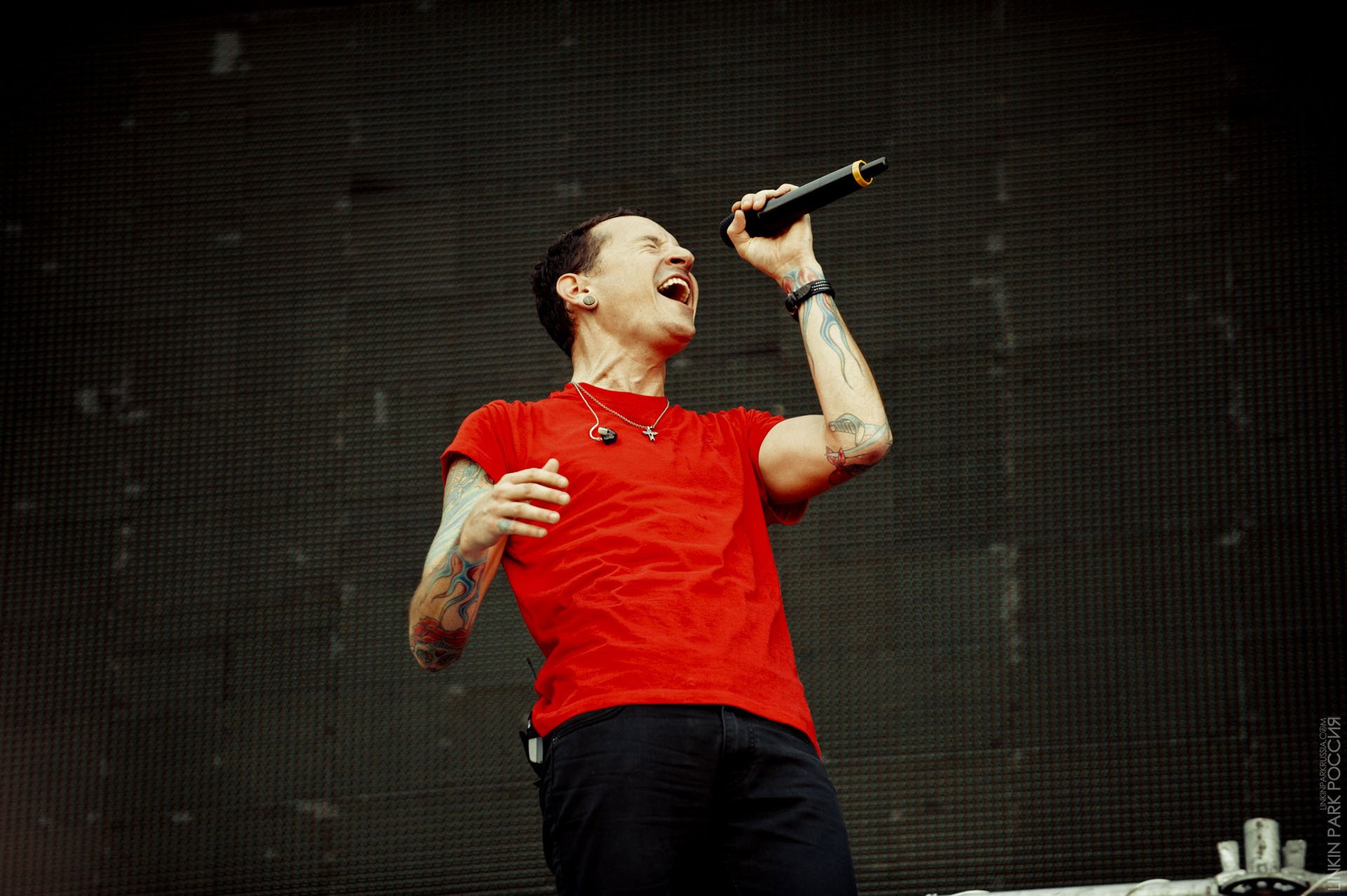 linkin park chester moscou