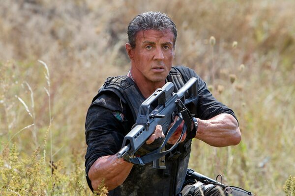 Sylvester Stallone dans The Expendables 3