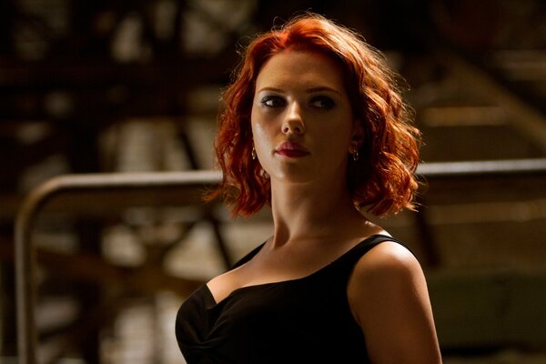 Scarlett Johansson dans le rôle de la veuve noire