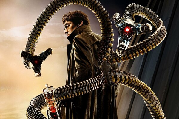 C est fantastique. Docteur Octopus sur le navire