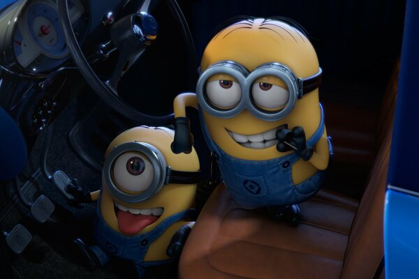 Minions de bande dessinée Despicable me 2