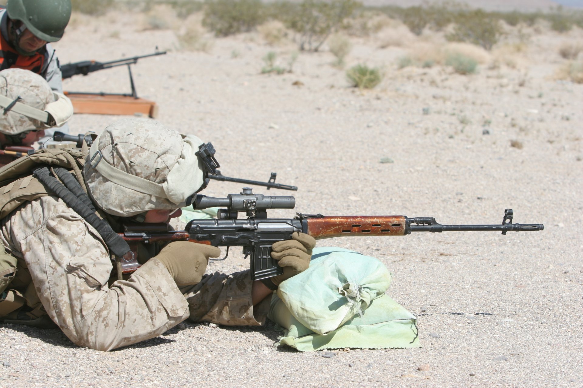 marine américaine svd tir
