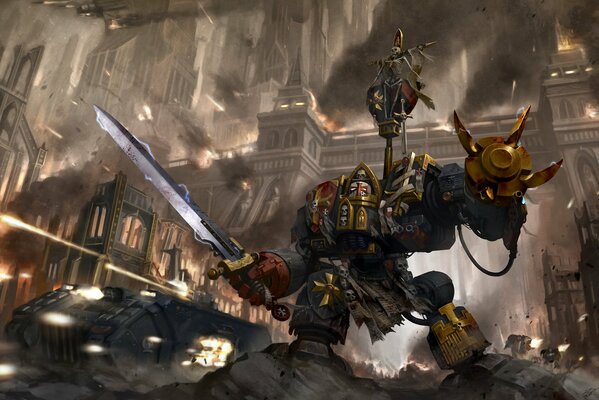 Space Troopers conquérant des villes