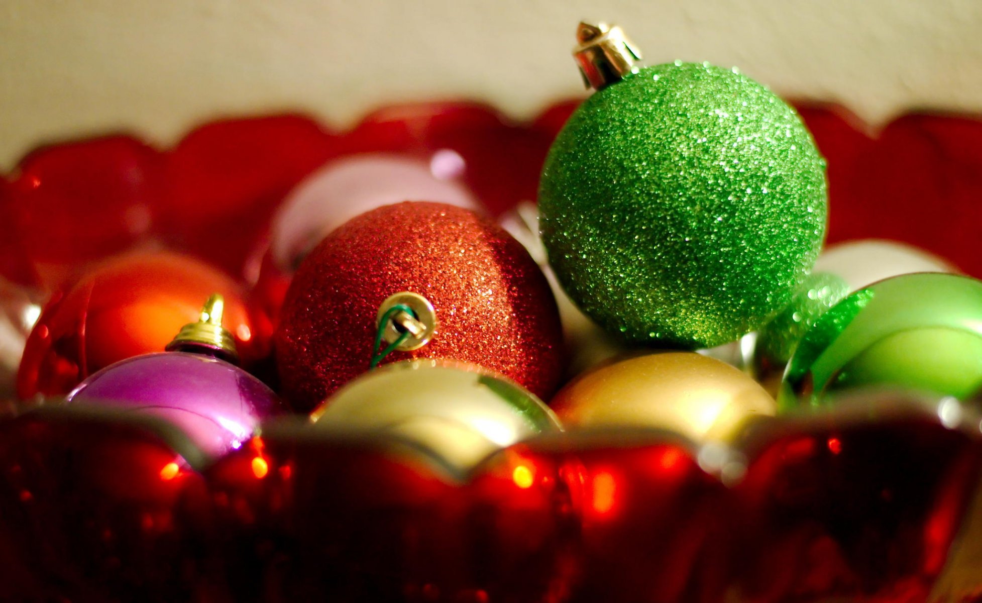 boules jouets décoration nouvel an