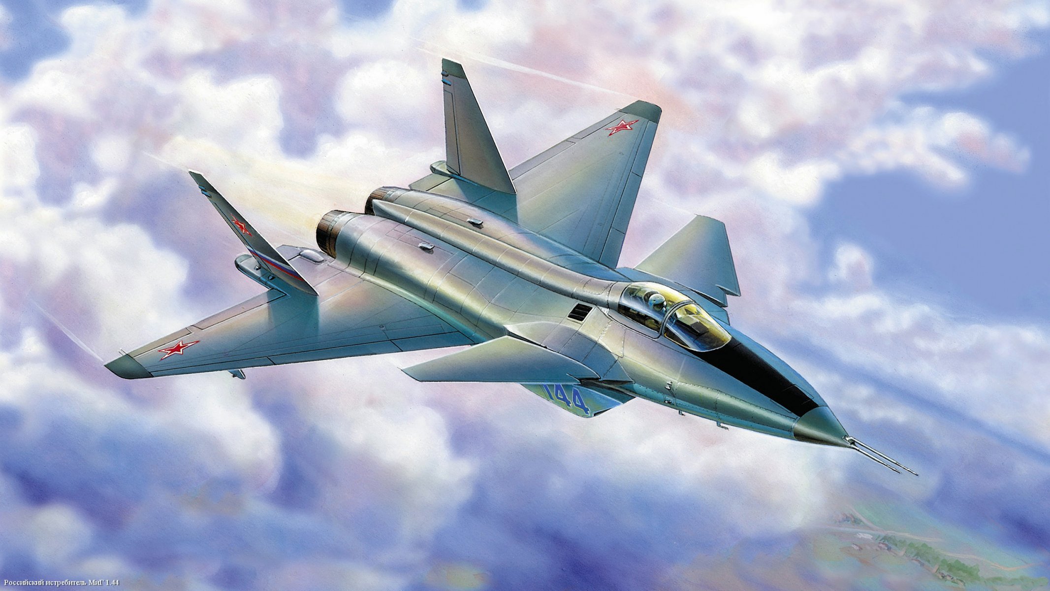 mig 1.44 russe combattant cinquième génération aviation force aérienne
