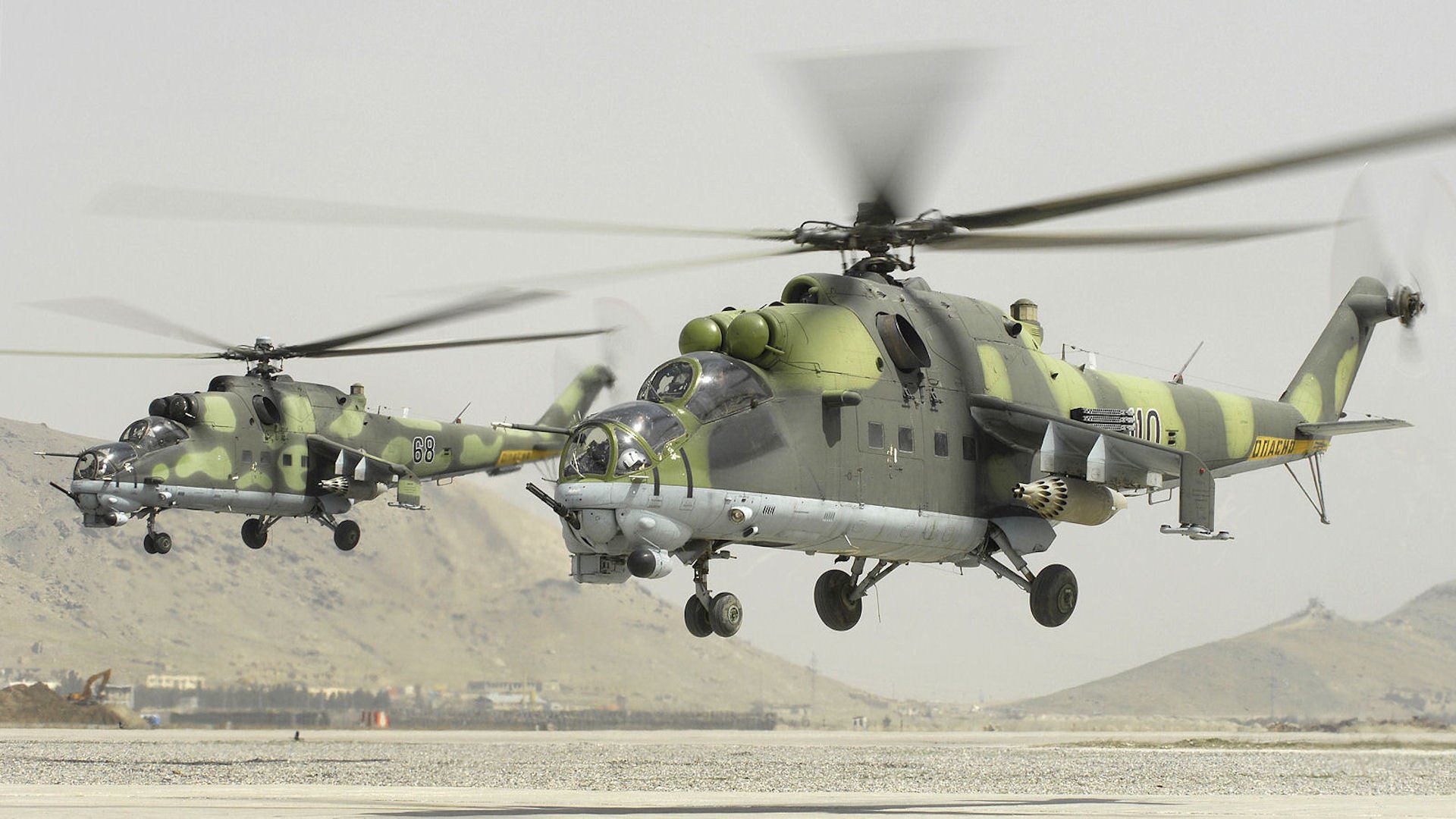 mi-24 hind soviétique transport et combat crocodile